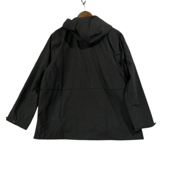 G.H. Bass & Co. Women's Anorak Jacket, Black, Small (NEW) - Picture 2 of 3